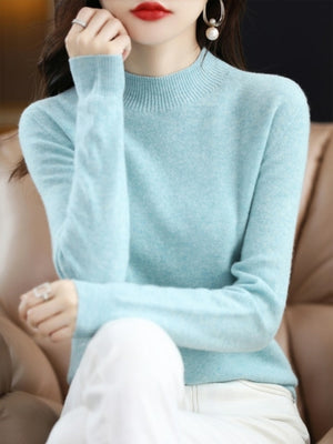 100% Wool Cashmere Sweater - Pitaya Apparel