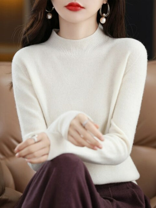 100% Wool Cashmere Sweater - Pitaya Apparel