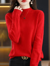 100% Wool Cashmere Sweater - Pitaya Apparel