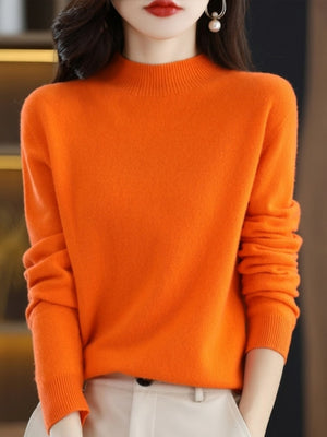 100% Wool Cashmere Sweater - Pitaya Apparel